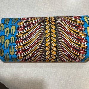 Attractive African golden wax fabric for a beautiful craft project 6 yards